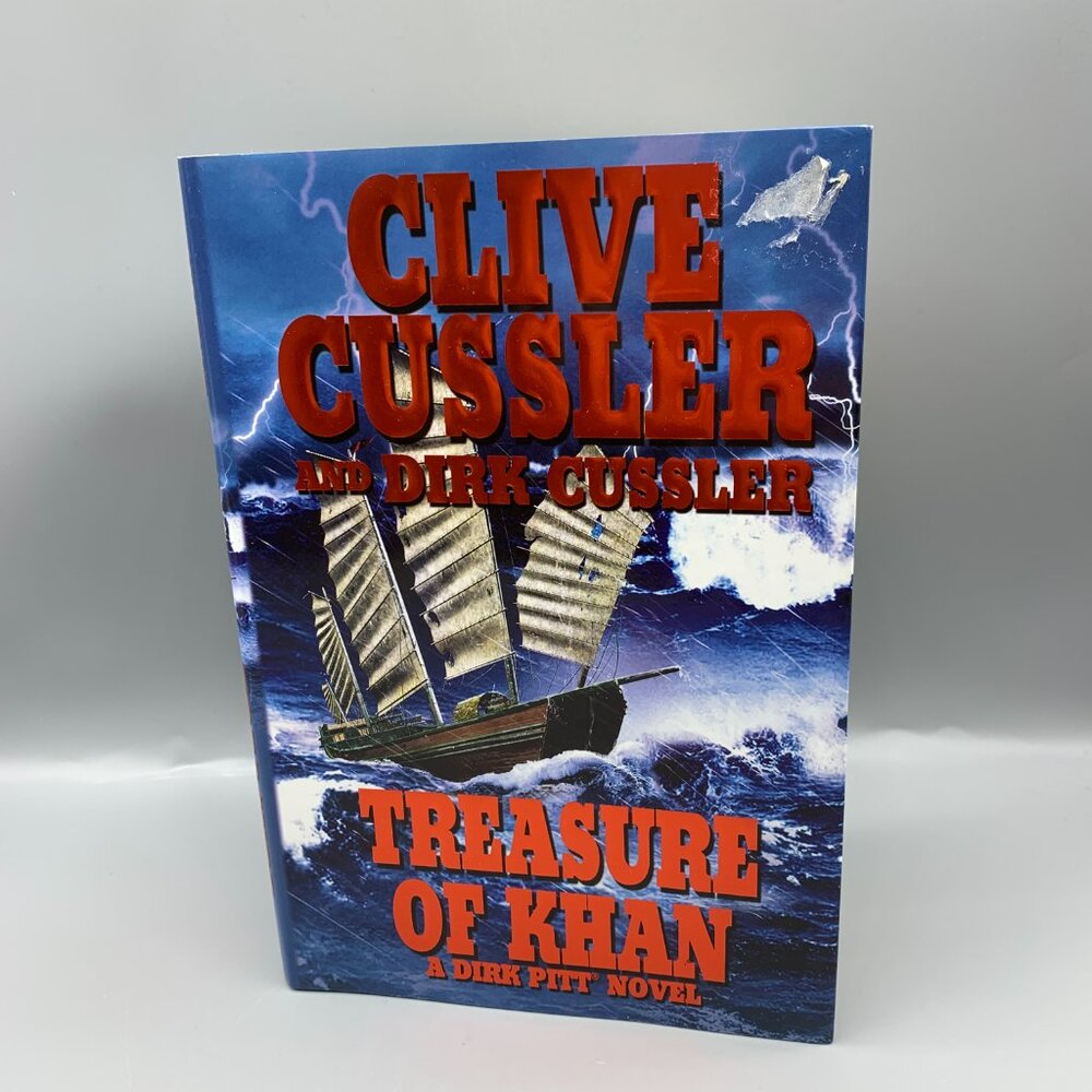 Treasure Of Khan (A Dirk Pitt Novel) Hardcover Mystery by Clive Cussler